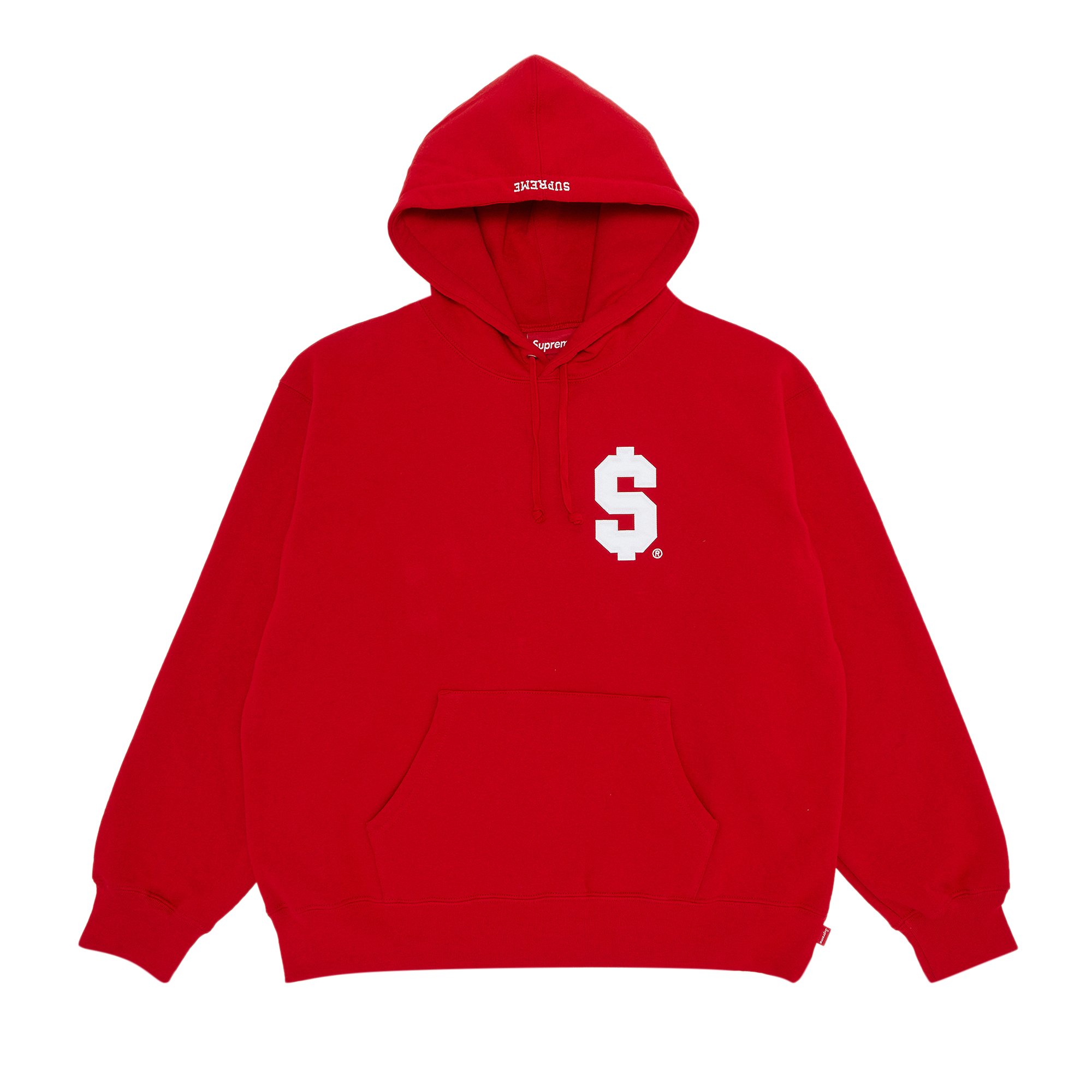 Supreme $ Hooded Sweatshirt 'Red'