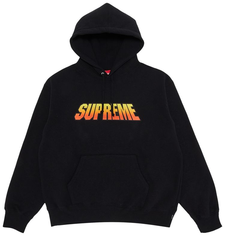 Supreme Gradient Hooded Sweatshirt Black