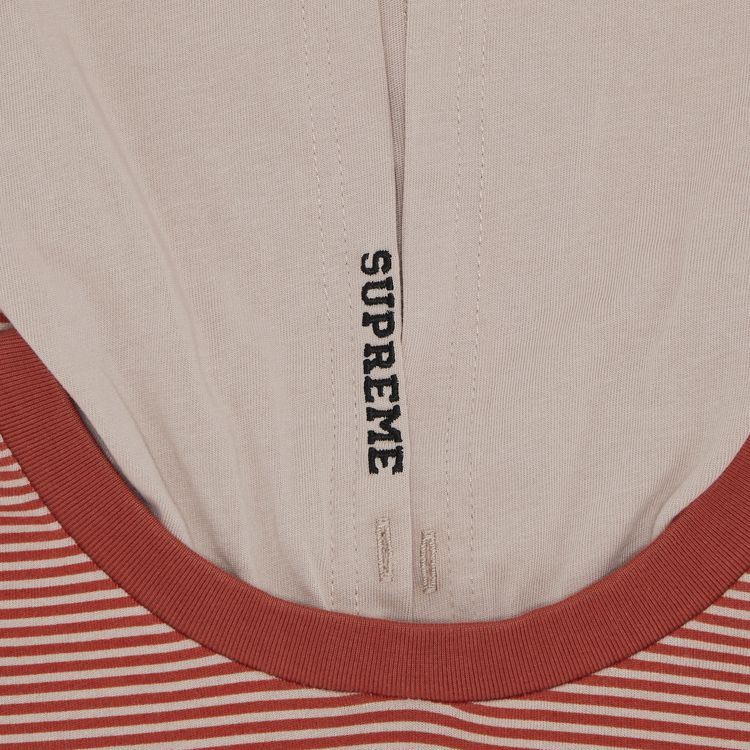 Supreme Layered Hooded Long Sleeve Top Tan