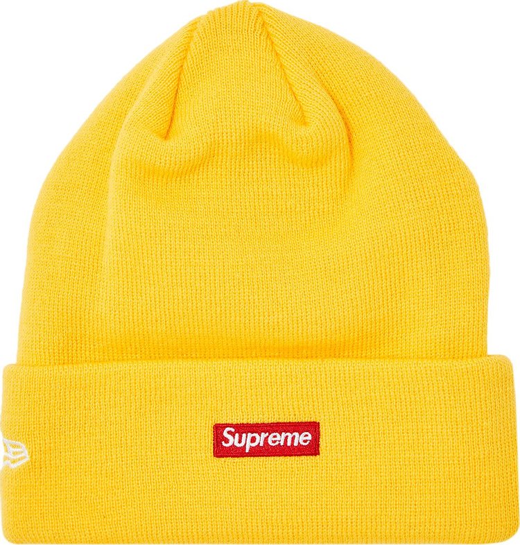 Supreme x New Era  Beanie Gold