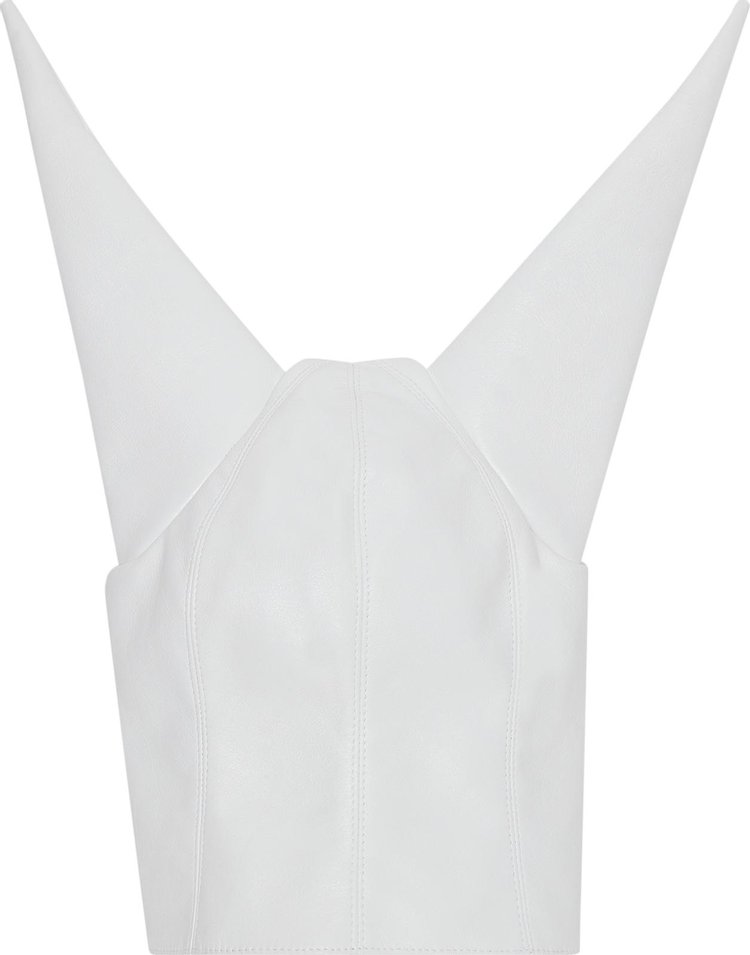 Anonymous Club Leather Dunce Cap White