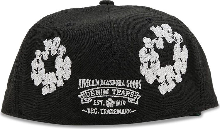 Denim Tears x New Era Cotton Wreath 5950 Black