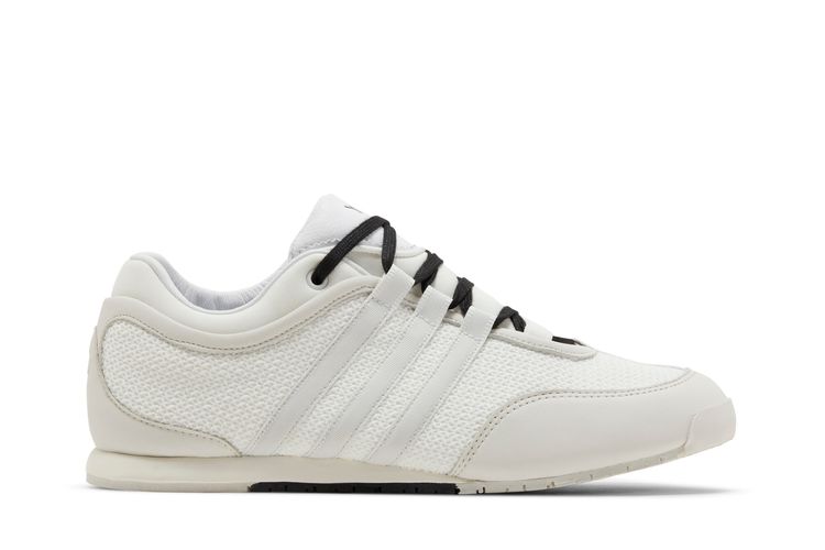 adidas gazelle silver green womens Y-3 Men's Boxing Black / Core White / Easy Yellow Low Top Sneakers main image 1