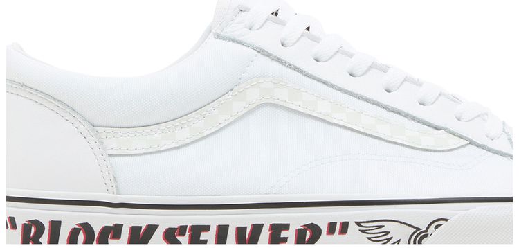 Vans SE Bikes x Style 36 Blocks Flyer   White Reflective