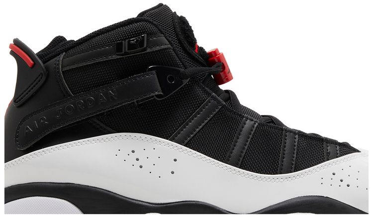 Air Jordan 6 Rings Black Varsity Red
