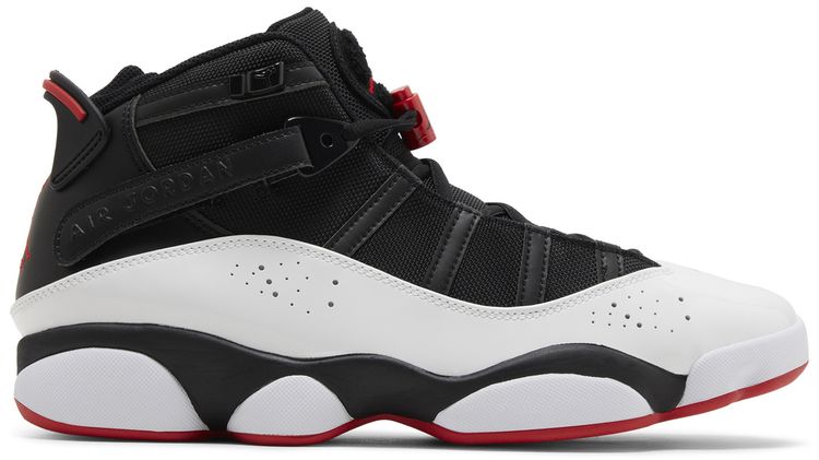 Air Jordan 6 Rings Black Varsity Red