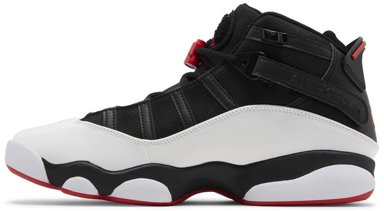 Air Jordan 6 Rings Black Varsity Red