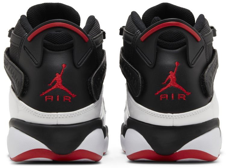 Air Jordan 6 Rings Black Varsity Red