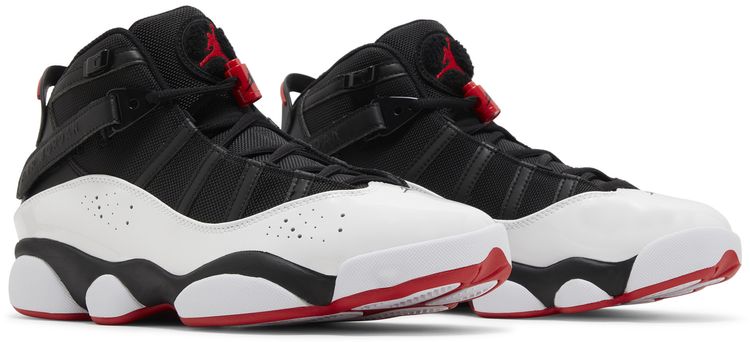 Air Jordan 6 Rings Black Varsity Red