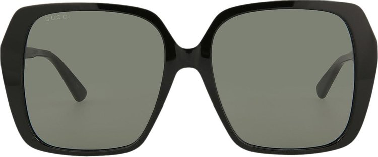 Gucci Square Sunglasses 'Black/Grey'