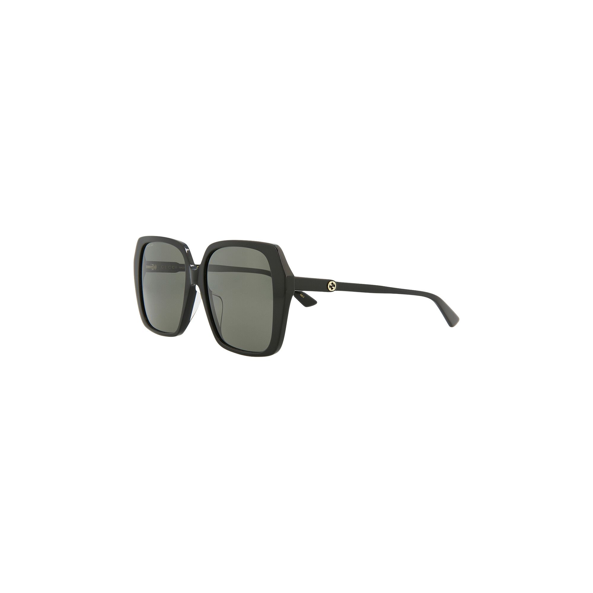 Buy Gucci Square Sunglasses 'Black/Grey' - GG0533SA 001 | GOAT