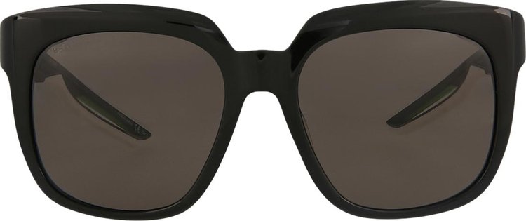 Balenciaga Square Sunglasses 'Black/Green/Grey'