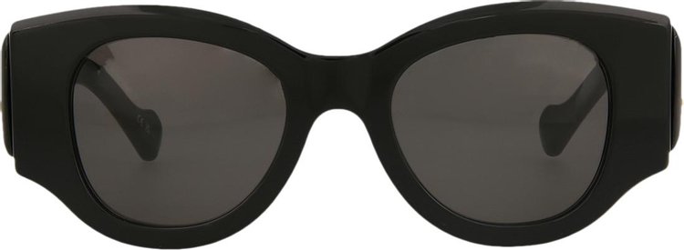 Balenciaga Round Sunglasses 'Black/Grey'