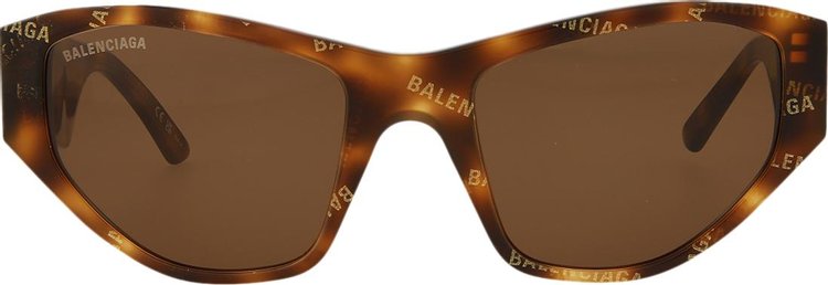 Balenciaga Cat Eye Sunglasses HavanaBrown