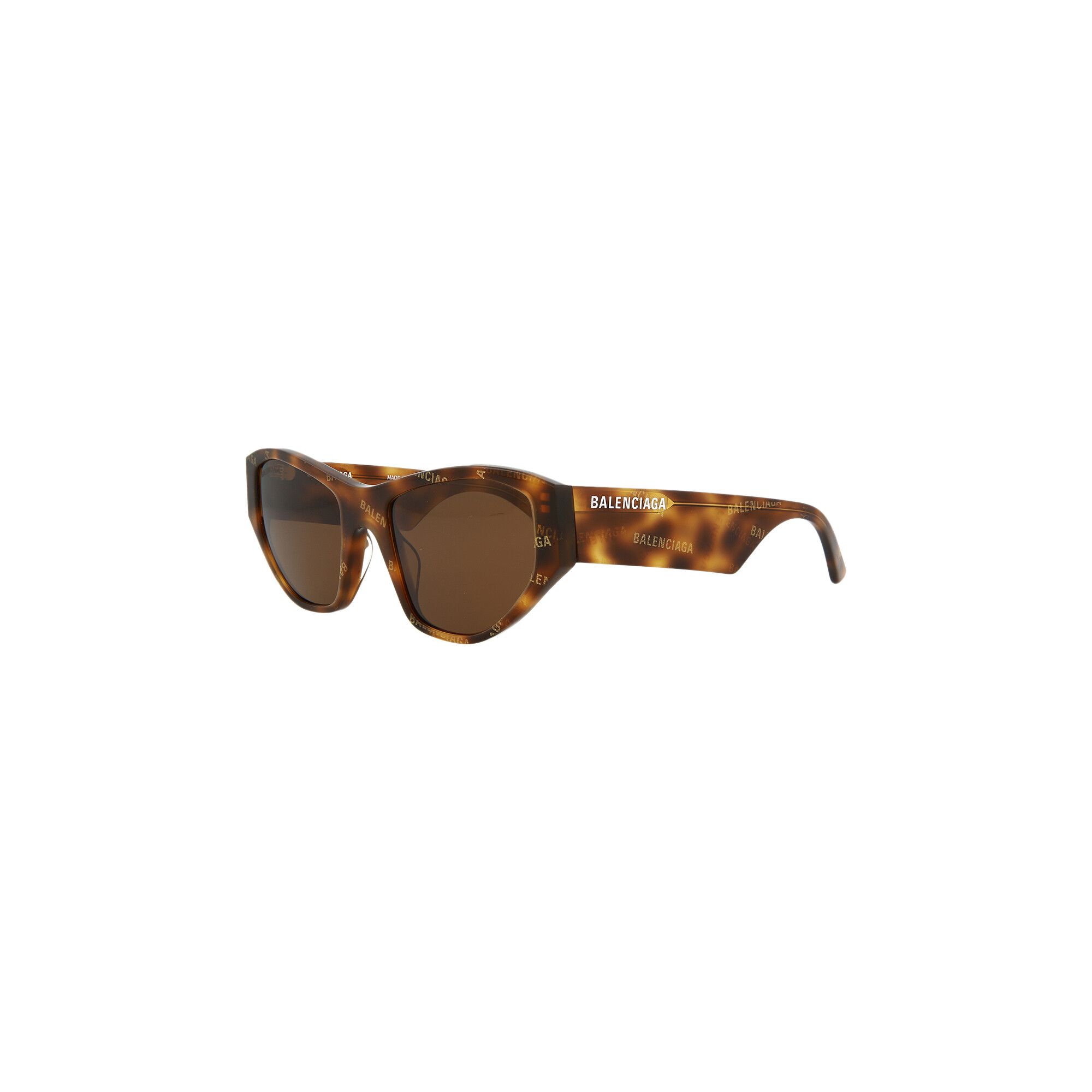 Buy Balenciaga Cat Eye Sunglasses Havana Brown BB0097S 003 GOAT AU