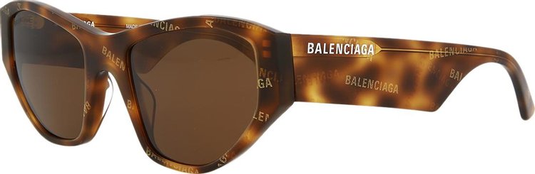 Balenciaga Cat Eye Sunglasses HavanaBrown