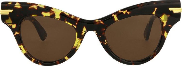 Bottega Veneta Cat Eye Sunglasses 'Havana/Brown'