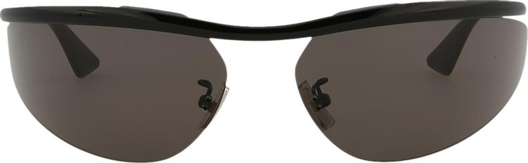 Bottega Veneta Cat Eye Sunglasses 'Black/Grey'