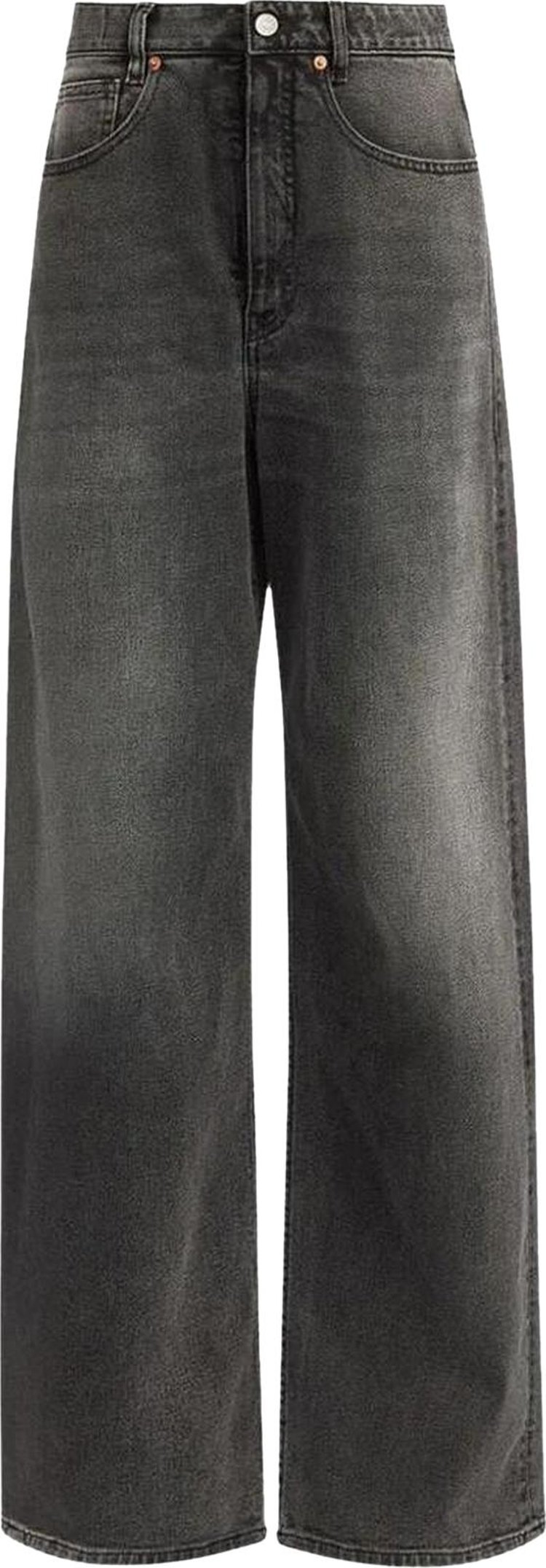 MM6 Maison Margiela Light Denim Pants 5 Pockets 'Grey'