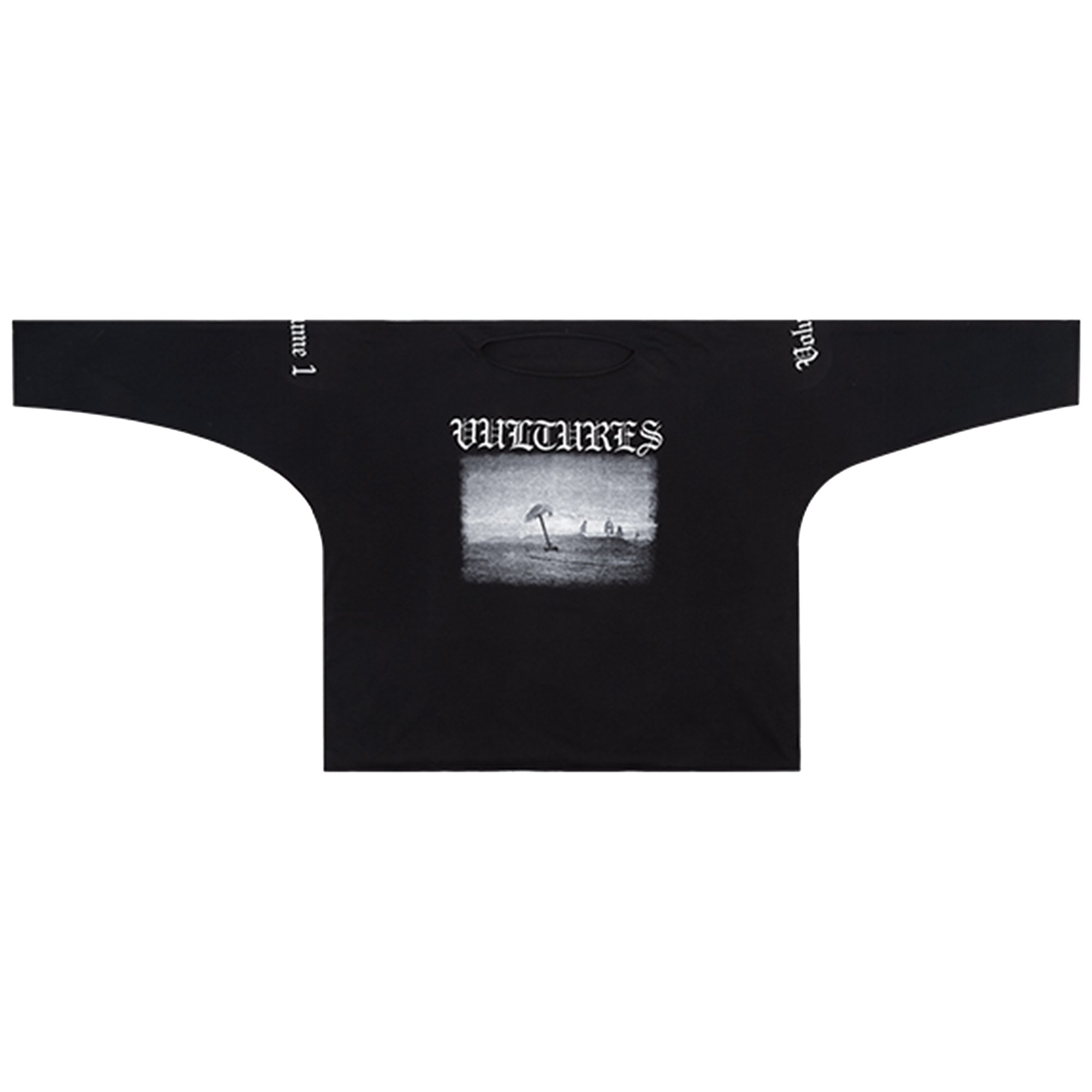 Buy YZY Gosha Vultures Long T 'Black' - YZ1857 VOL1 BLK | GOAT