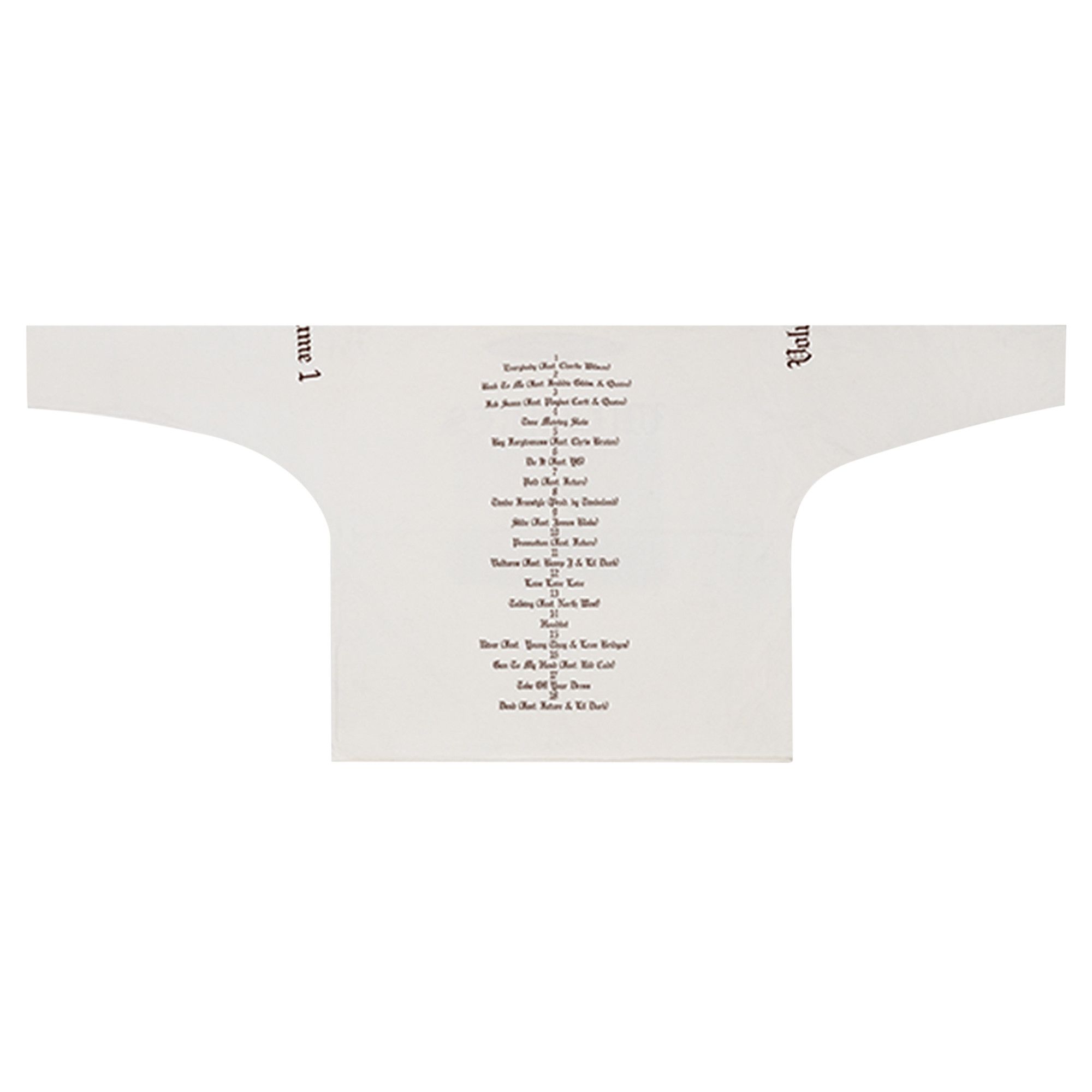 Size 1 YZY Gosha Vultures Long T 'White'
