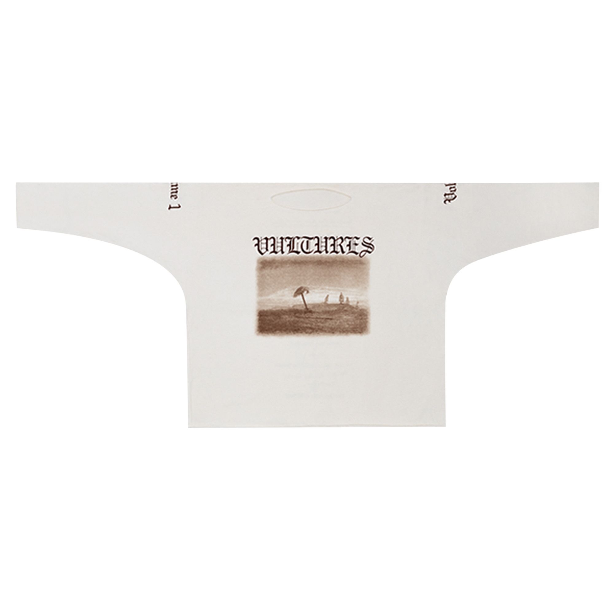 Size 1 YZY Gosha Vultures Long T 'White'