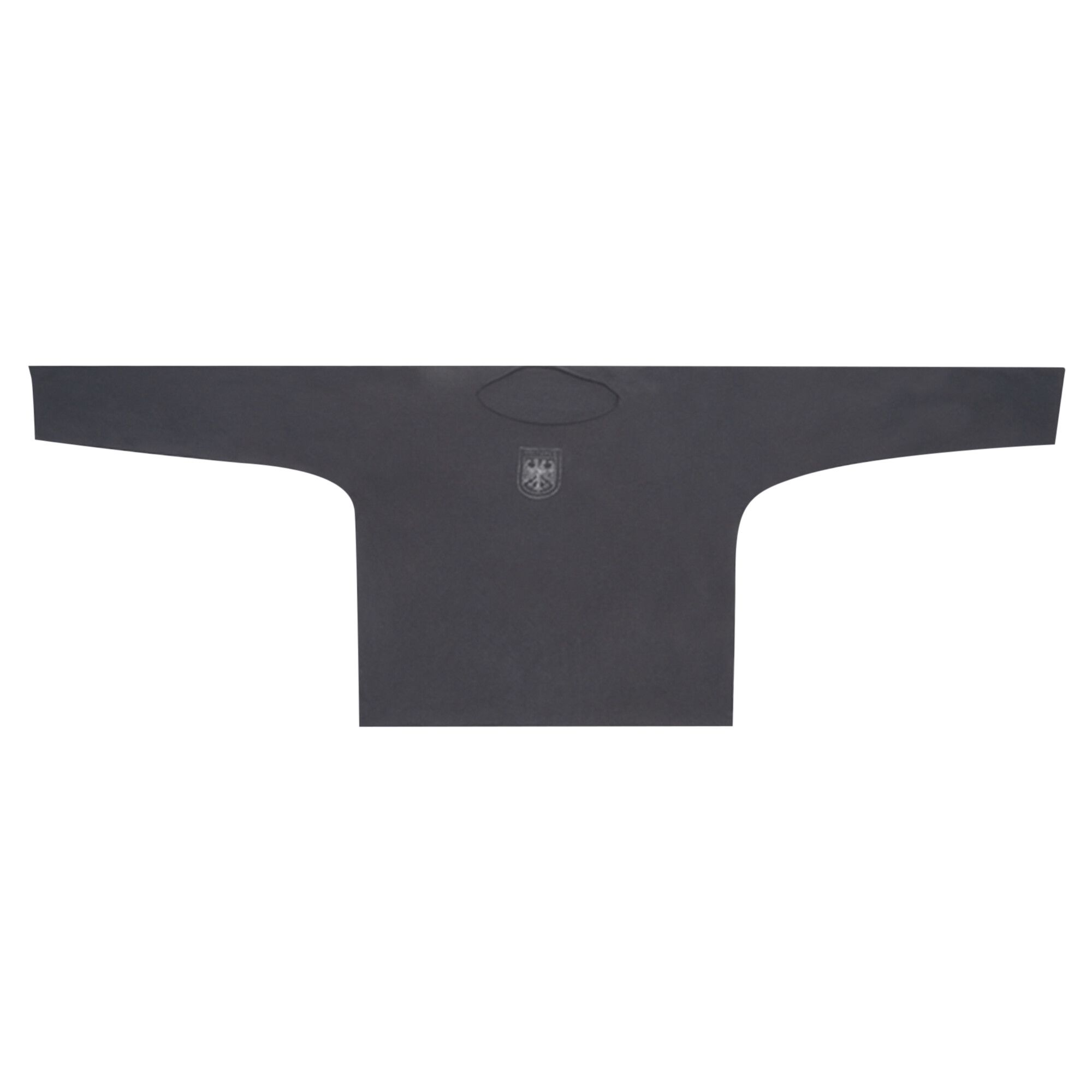 Size 1 YZY Gosha Vultures Black Long-Sleeve T-Shirt 'Black'