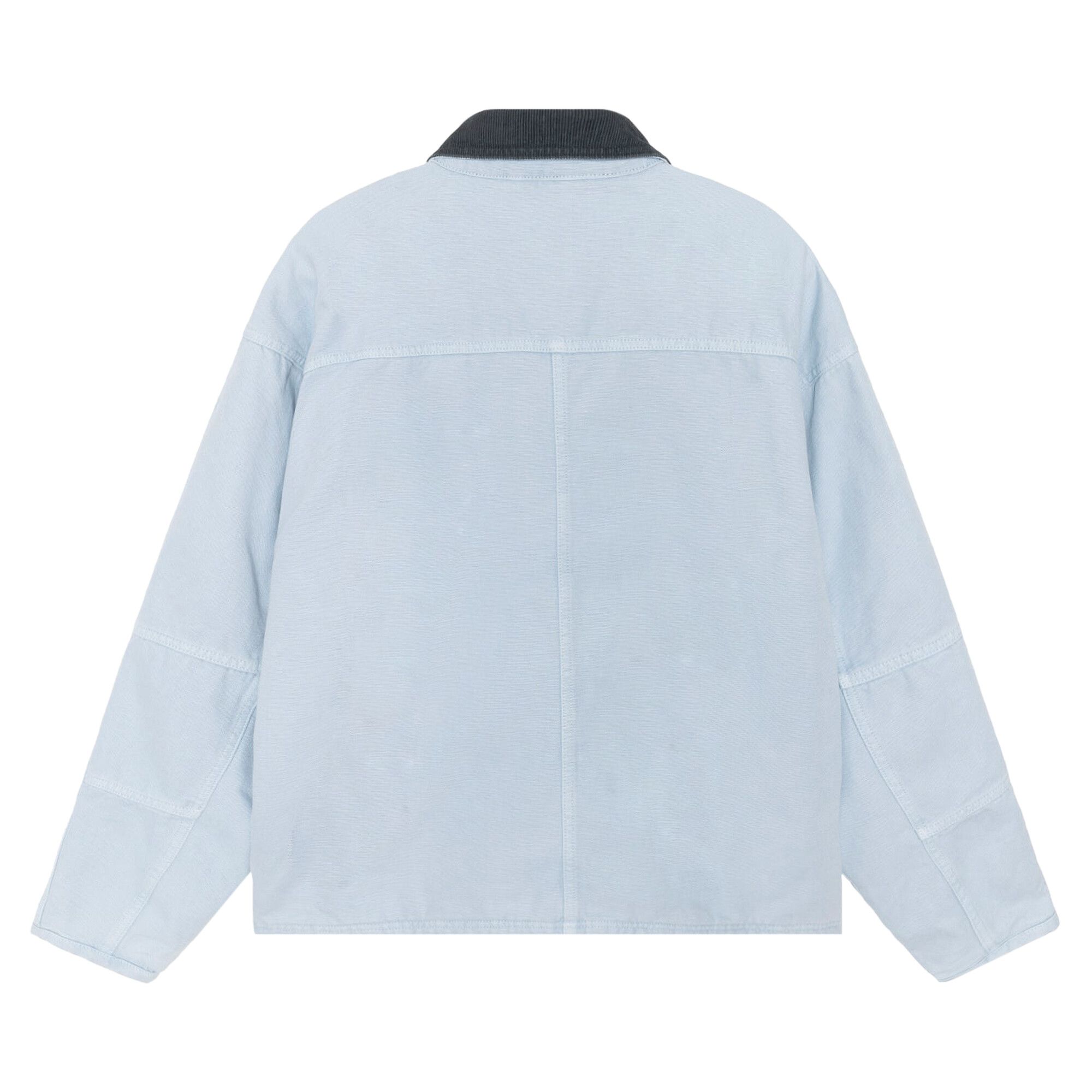 Buy Stussy Washed Canvas Shop Jacket 'Light Blue' - 115589 Buy Stussy Washed Canvas Shop Jacket 'Light Blue' - 115589