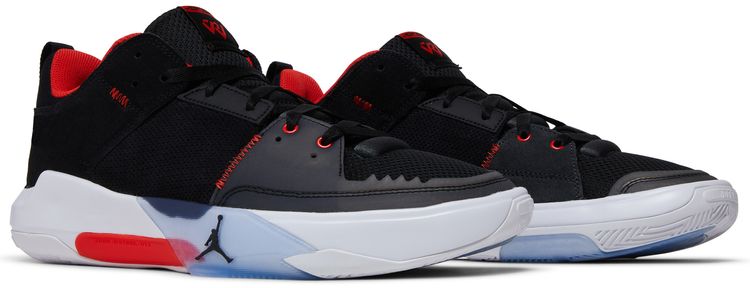 Air Jordan One Take 5 Black Habanero Red