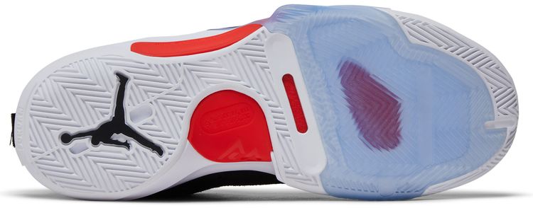 Air Jordan One Take 5 Black Habanero Red