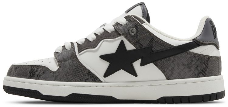 BAPE Sk8 Sta 1 Black Snakeskin