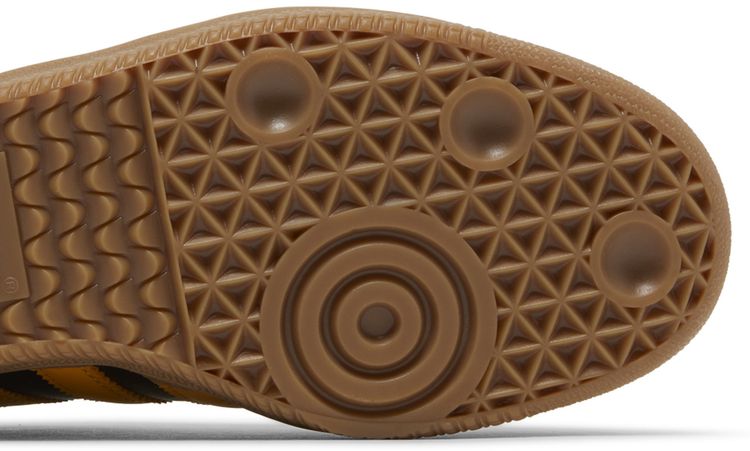 Adidas Samba OG Dark Brown Yellow