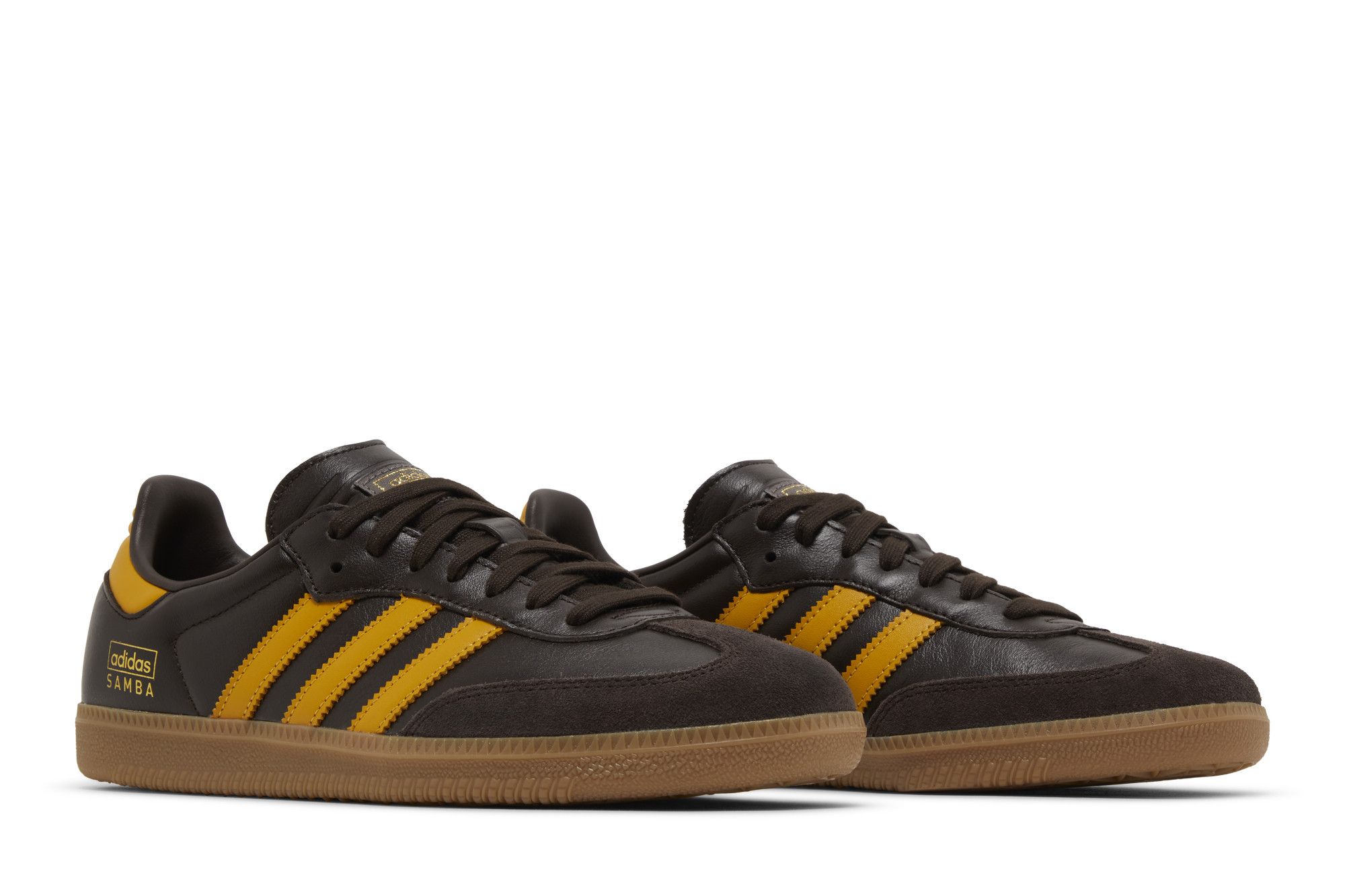 Buy Samba OG 'Dark Brown Yellow' - IG6174 | GOAT