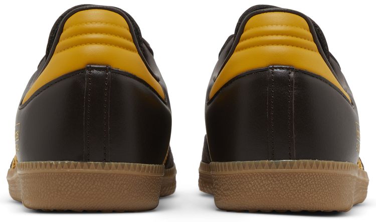 Adidas Samba OG Dark Brown Yellow