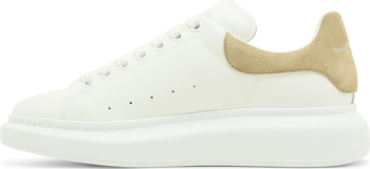 Alexander McQueen Oversized Sneaker White Beige