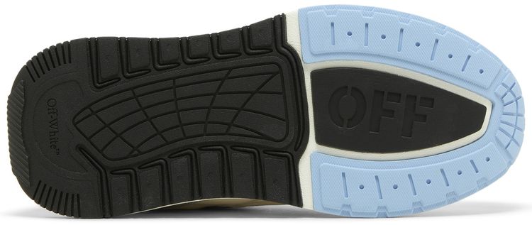 Off White Runner B Sneaker White Light Blue