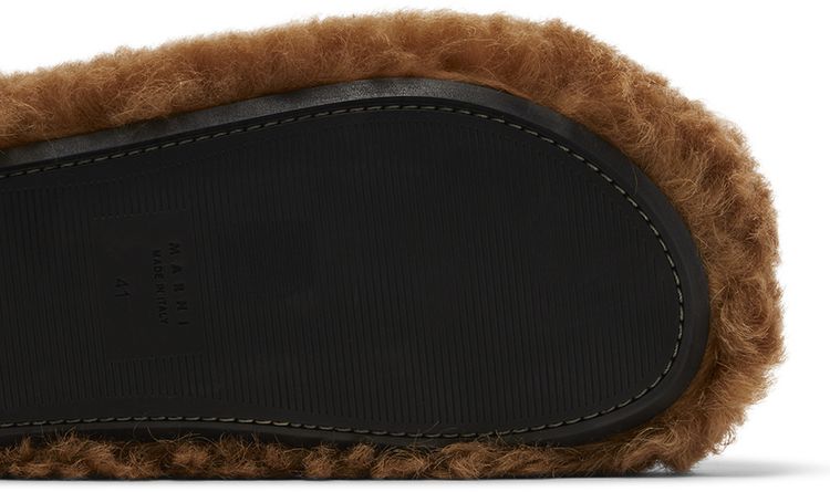 Marni Fussbett Sabot Caramel