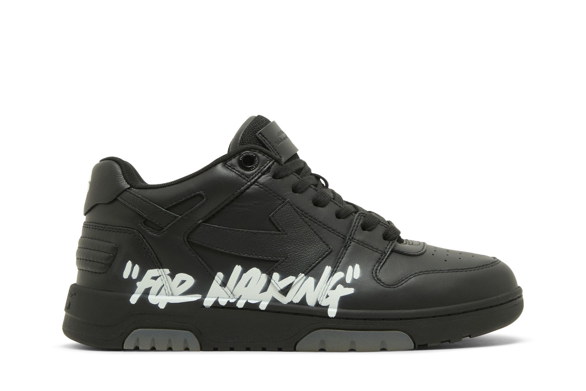 Buy Off White Out of Office For Walking Black White OMIA189C99LEA002 1001 GOAT