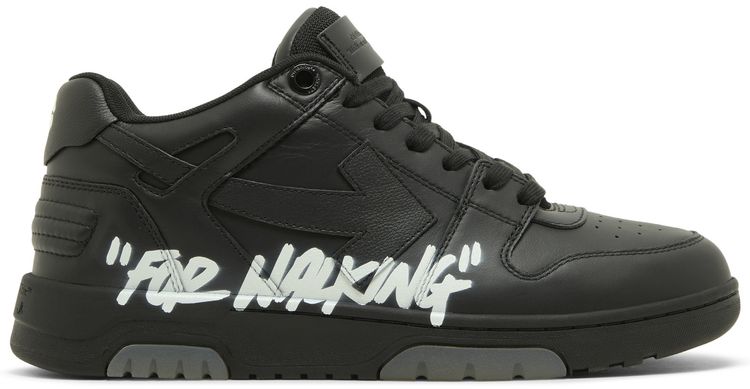 Off White Out of Office For Walking   Black White