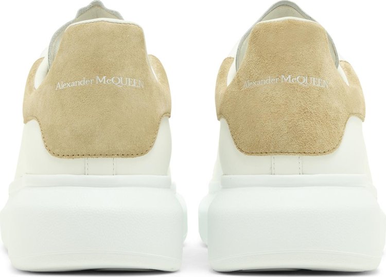 Alexander McQueen Oversized Sneaker White Beige