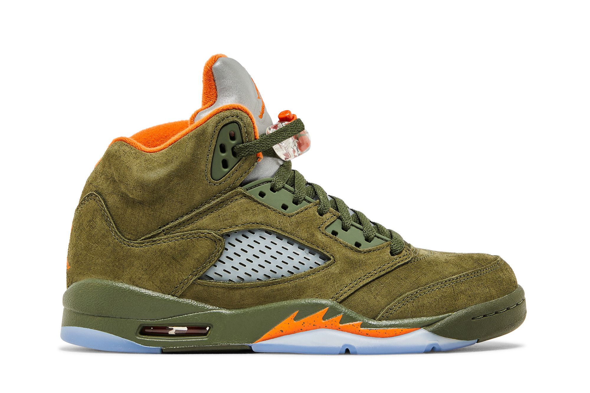Size 5.0 Air Jordan 5 Retro GS Olive 2024