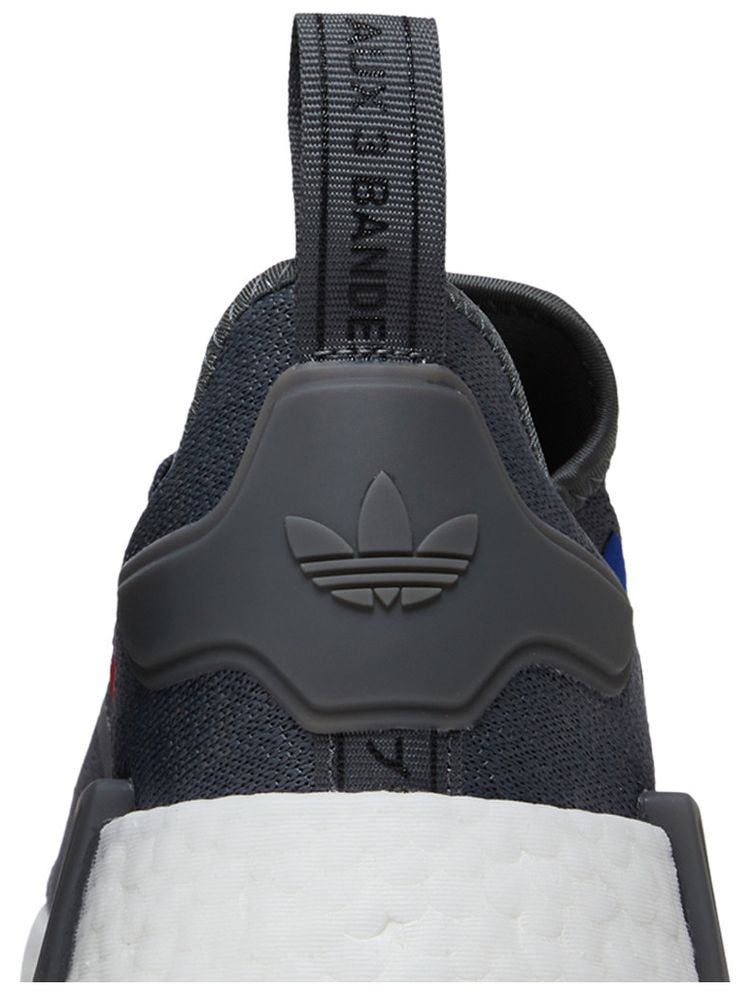 Adidas NMD R1 Grey Scarlet Blue