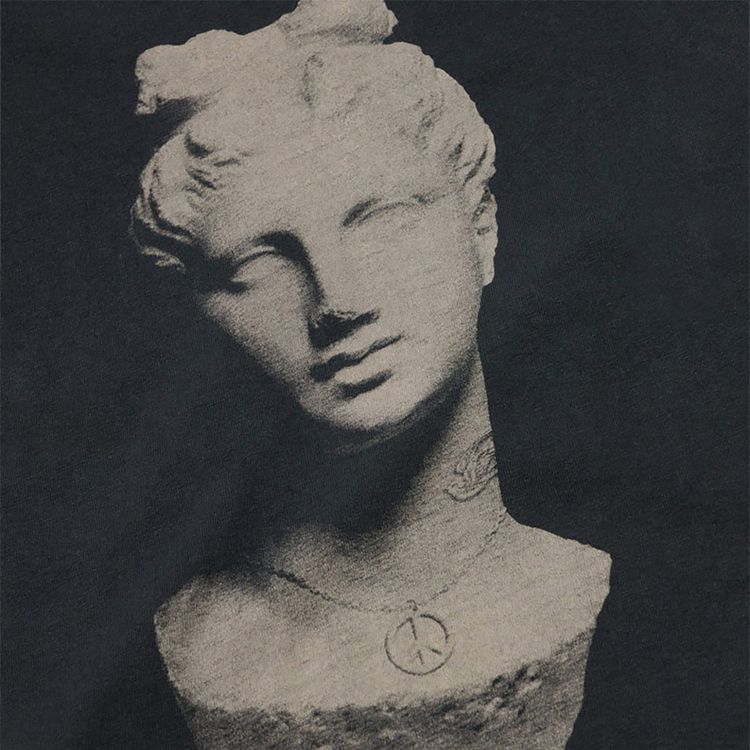 Aries Statue Tee Black