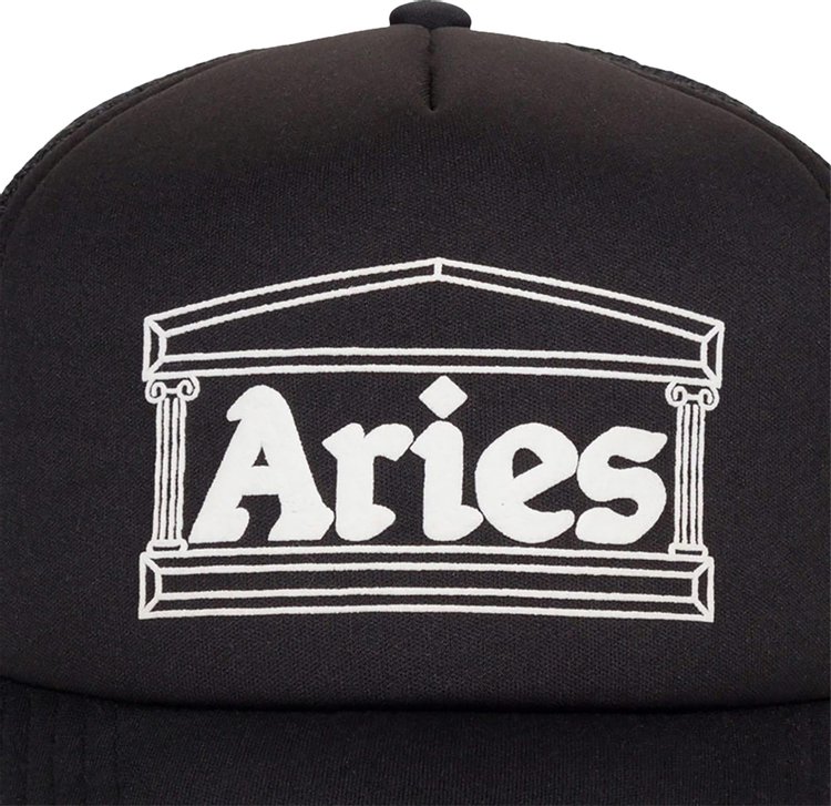 Aries Temple Trucker Cap Black