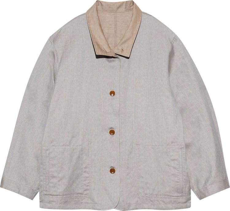 nanamica Wool Linen Jacket 'Beige'