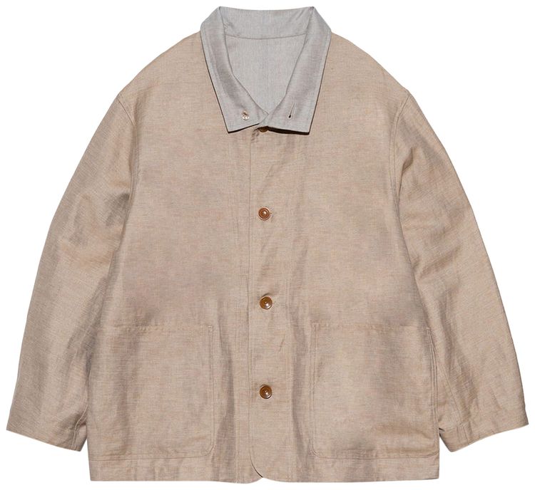 nanamica Wool Linen Jacket Beige