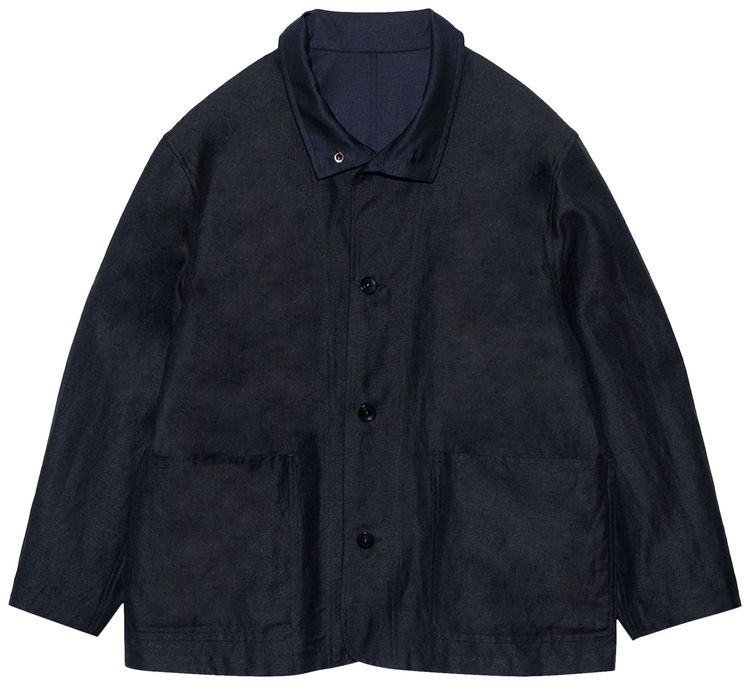 nanamica Wool Linen Jacket Black