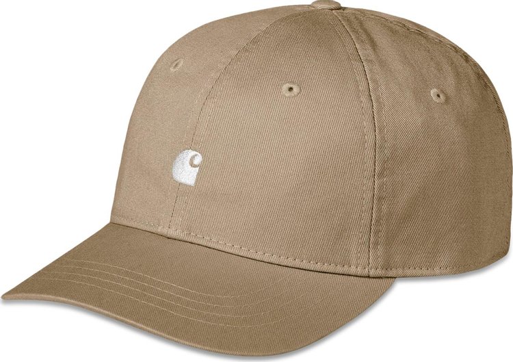 Carhartt WIP Madison Logo Cap SableWhite