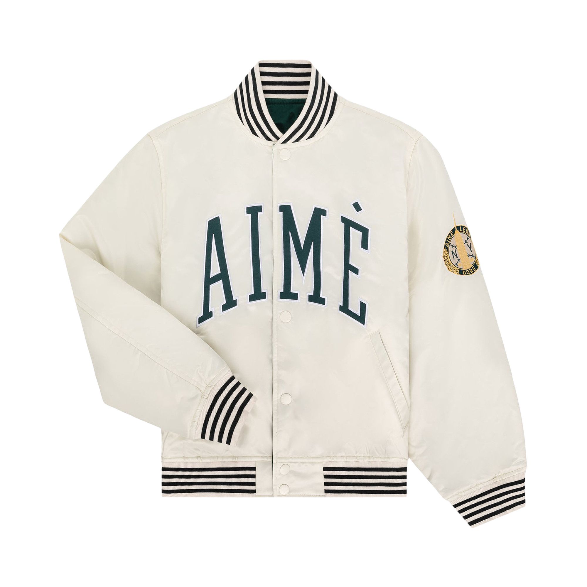 Buy Aimé Leon Dore Reversible Varsity Jacket 'Pristine