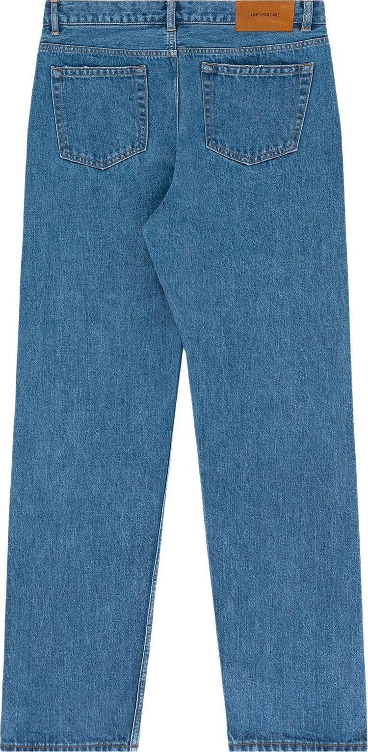 Aime Leon Dore Japanese Selvedge 5 Pocket Denim Light Wash